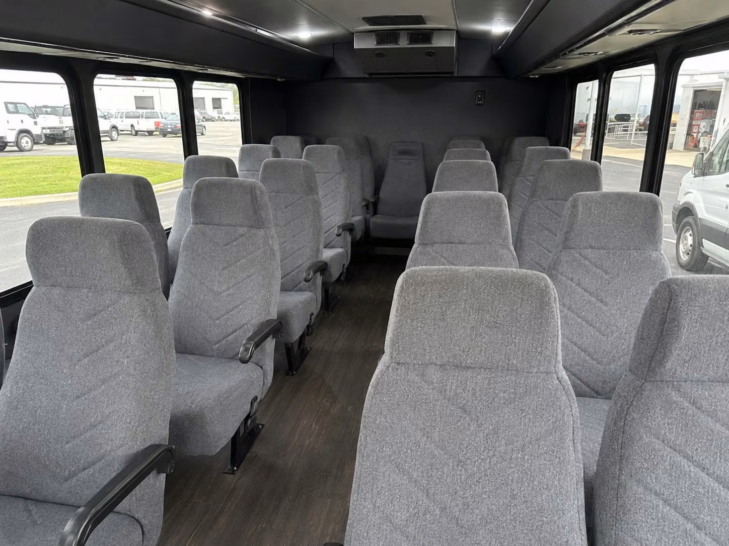 18 passenger minibus inside