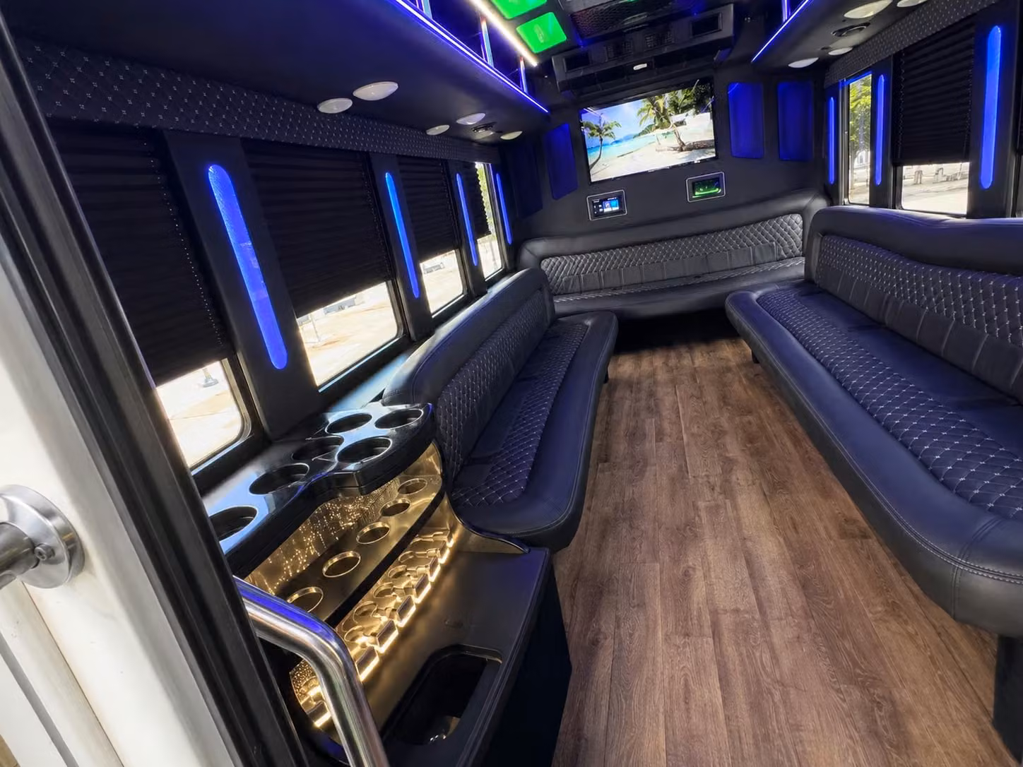 bus rentals for huntington beach proms homecomings